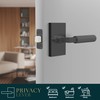 Mega Handles Ridge Privacy Door Handle - 1 Pack Reversible