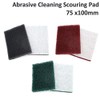 Be-Tool 10PCS Multipurpose Scouring Sponge Scouring Sponge Heavy Duty Household