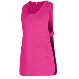 MISEMIYA - Apron Cleaning Work Uniform Clinic Hospital Cleaning Veterinary Sanitation Hostelry - Ref.868 - Medium, Pink