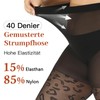 WiliW Plus Size Polka Dot Tights for Women Pattern Tights