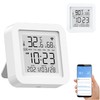Smart WiFi Temperature Humidity Monitor: TUYA Wireless Temperature Humidity Sensor