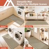 COSY HOMEER 48x20 Inch/30X20 Inch Kitchen Rug Mats Made of