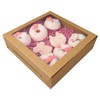 12pcs 9x9x2.5 Inches Brown Pie Box Bakery Boxes with Window