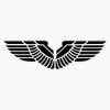 HOF Trading Eagle Wings Vinyl Sticker Waterproof Decal Laptop Wall