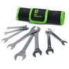 Der Erwachte Super-Thin Open End Wrench Set, Metric, 8-Piece, Including
