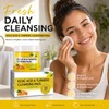 Turmeric Kojic Acid Cleansing Pads for Face – 50 Exfoliating