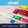 Clinell Antimicrobial Hand Wipes Ideal for Travel - 20 Packs