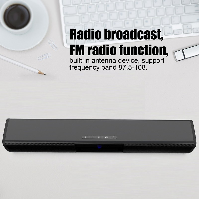 BS‑28A Wireless Bluetooth Speaker Insert Card U Disk Wall Sound