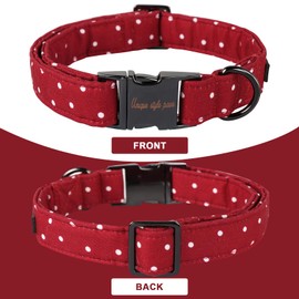 Unique style paws Dog Collar Metal Buckle Collar Gift for Small Medium Large Boys Girls Dogs, Neck 8-12 inches