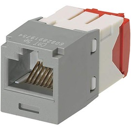 Panduit CJ5E88TGIG Category-5E 8-Wire TG-Style Jack Module, International Grey