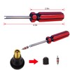 Febrytold Tire Valve Stem Tool Remover & Installation, 6 Pcs