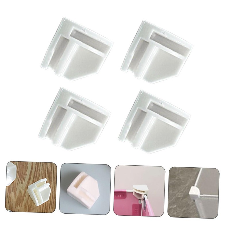 Operitacx 50pcs Wire Cube Connectors Versatile Modular Organizer Clips for