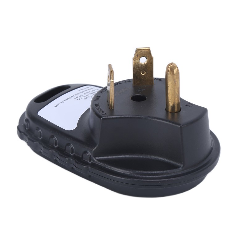 30A RV Circuit Analyzer Portable Power Tester Receptacle with LED