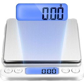 Kitchen Scale, Digital Scale, Cooking Scale, Scale, Scale, Scale, Measuring, Digital Kitchen, 0.1g, Cooking, Fashionable, Electronic Scale, 17.6 oz (500 g), 6.6 lbs (3 kg), Electronic Scale, Mail,