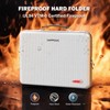 HAPPOUS Fireproof Document Organizer, Expanding File Organizer with 13 Pockets,