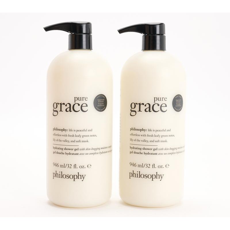 philosophy supersize grace & love shower gel 32oz duo:_falling in