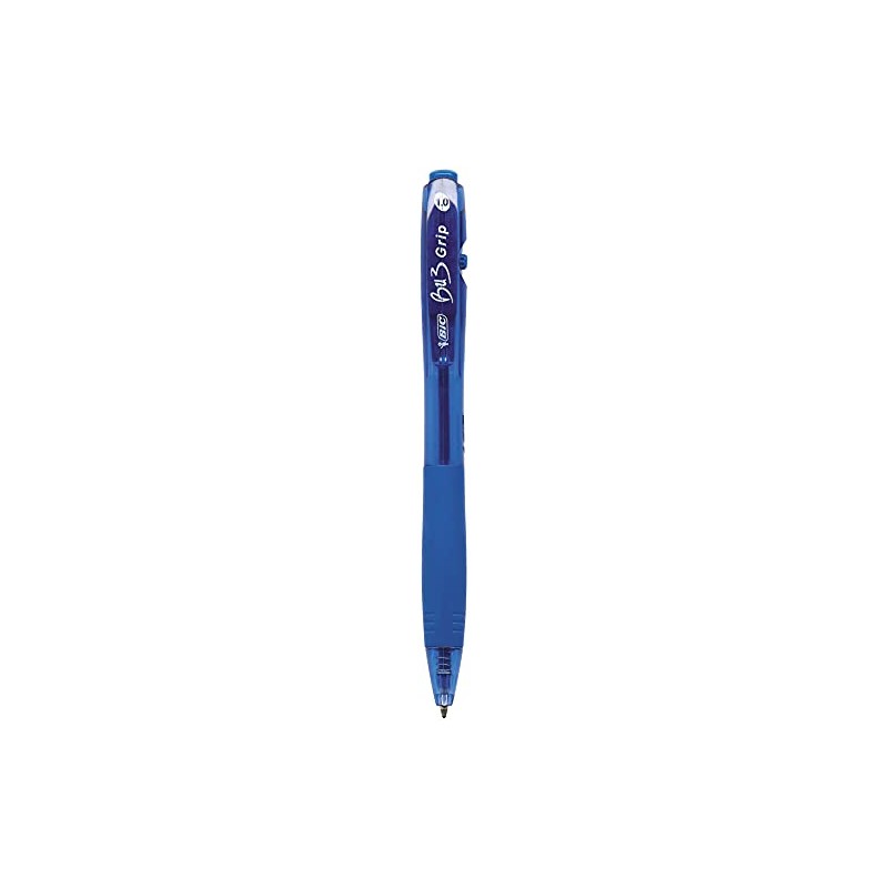 BIC BU3 Grip Bolígrafo Retráctil Mediano de 1.00 mm -