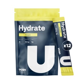 UCAN Hydrate Electrolyte Drink Mix (Pineapple, 30 Servings) Sugar-Free, Keto-Friendly, Vegan, Non-GMO, Gluten-Free Electrolyte Powder with Potassium & Magnesium for Runners & Athletes