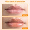 KYDA 3 Pcs Carrot Moisturizing Lip Balm, Moisturizing Lipstick Stick