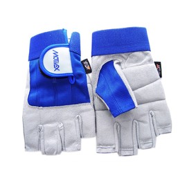 Sailing gloves blue with spandex back Size: XXL