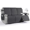VANSOFY Waterproof Recliner Couch Covers, Sofa Covers 1-Piece Washable Reclining