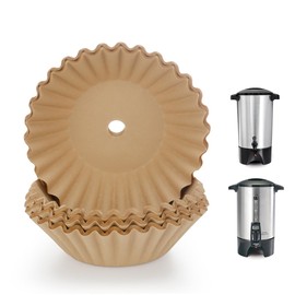 Aieve Coffee Paper Filter, 100 Pcs Extra Large Percolator Coffee Filters Compatible with Hamilton Beach 45 Cup 40515G 40519G, Percolator Filters with Pre-punched Holes for Catering Home Party Office