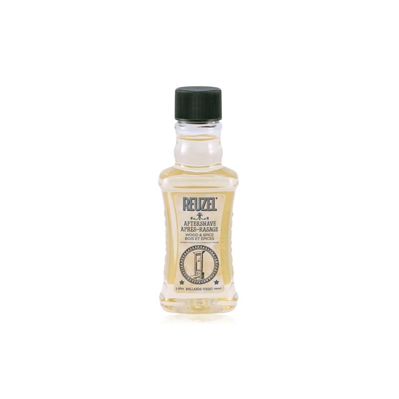 Reuzel Wood and Spice Aftershave, End Your Shave in Style,