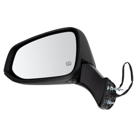 TRQ Left Mirror Drivers Side Compatible with 2020-2023 Toyota Highlander TO1320414