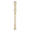 A-Star Soprano/Descant School Recorder, English/Baroque fingering with Fingering Chart, Protective