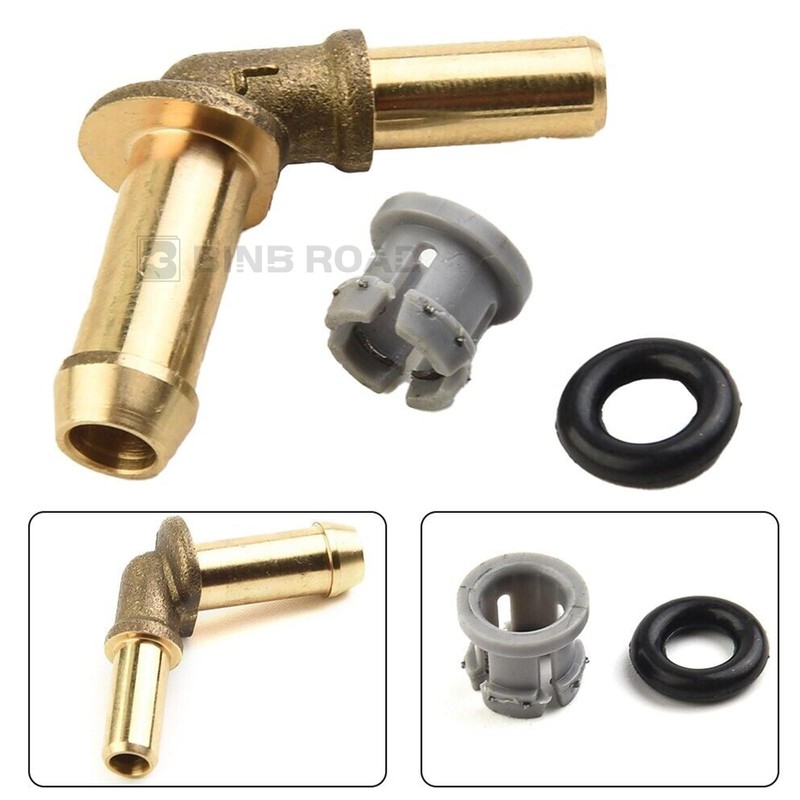 BINB ROAD LR049990 Thermostat Water Outlet Hose Connector Kit Compatible