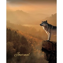Majestic Wolf Writing Journal