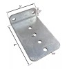 Brickyard 4 Pack - 8" Galvanized L-Type Boat Trailer Bunk