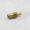 3/4 to 1/2 Barb Hose Fitting Replacement Straight Brass Barb