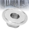 304 Stainless Steel HFS(R) 1.5in to 1/2in NPT Female Adapter