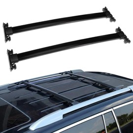 SCITOO 120LBS Roof Rack Cross Bars Fit For Toyota HighLander 2008-2013 Cargo Crossbar Black