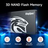 KingSpec 128GB 2.5 SSD SATA III Internal - 550MB/s Read,