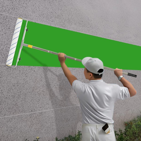 SENDERPICK Large Paint Roller Adjustable Roller Frame Extension Poles 3