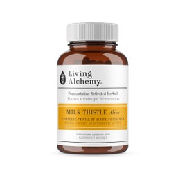 Living Alchemy Fermented Milk Thistle | Normalises Liver Enzymes, Liver Function, Liver Health And Liver Detoxification