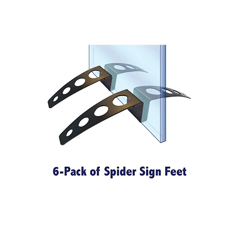 Medium Spider Sign Feet (6-Pack)