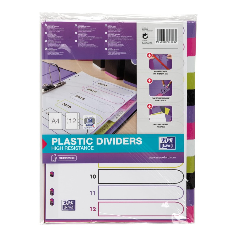 ELBA Plastic Dividers