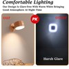 LED Wall Mounted Reading Lights 360 Degree Rotation Magnetic Rechargeable