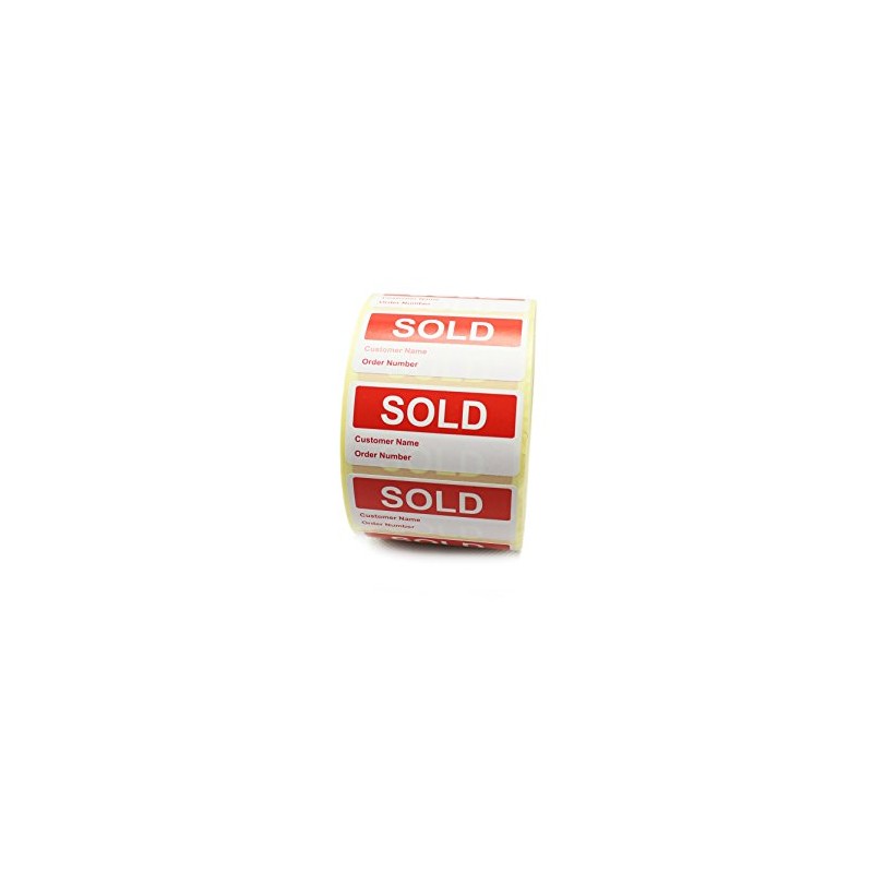 Label Metrics - 1,000 - Sold Labels/Stickers - with Customer