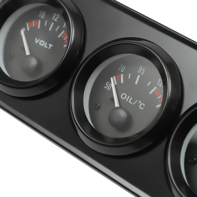 Triple Display Car Additional Instruments, 187 x 77 x 52