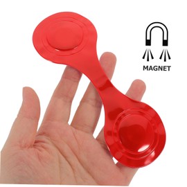 Generic 6pcs Reflective Magnetic Clips for Outdoor Safety Convenient Schoolbag Reflectors Lightweight Clip Reflectors for Clothes Dog Harnesses and Backpacks