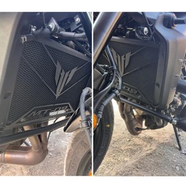 ZYAKOMO CNC Motorcycle Radiator Grille Guard Cover Fit For Yamaha MT09 MT 09 2023 MT-09 2022 2021 FZ 09 TRACER 900 GT Tracer 9 GT Radiator Guard Protector