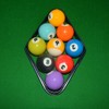 lvifloae 2 x 9 Ball Pool Plastic Professional Billiard Triangular