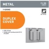 Commercial Electric Gray 1-Gang Duplex Outdoor Weatherproof Outlet Cove