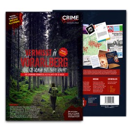 Crime Makers Detective Game, Puzzle Book Missing in Vorarlberg, Escape Room Game, Exciting Puzzle Game, Board Game for Adults and Children, Crime Scene Game