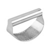 Stainless Steel Garlic Press Garlic Crusher Curved Shaped Presser and