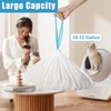 60Pcs Self-Cleaning Cat Litter Box Bags, 3Rolls Drawstring Trash Bag